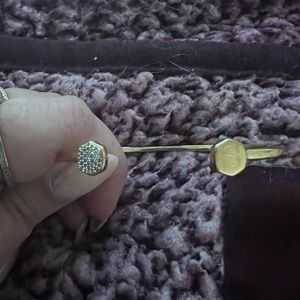 Kendra Scott Vermeil and diamond Davis bracelet